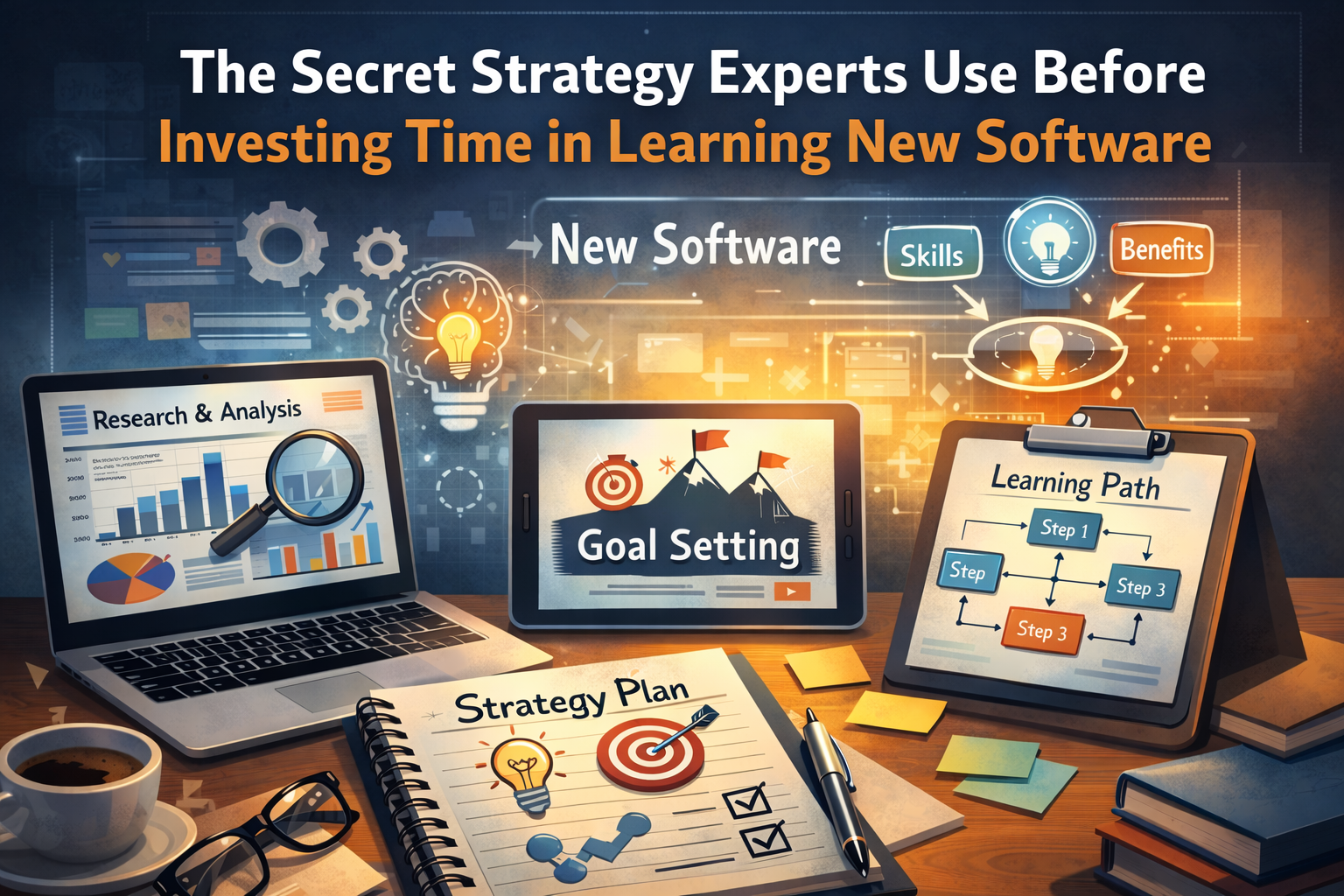 The secret strategy experts use before investing time in learning new software