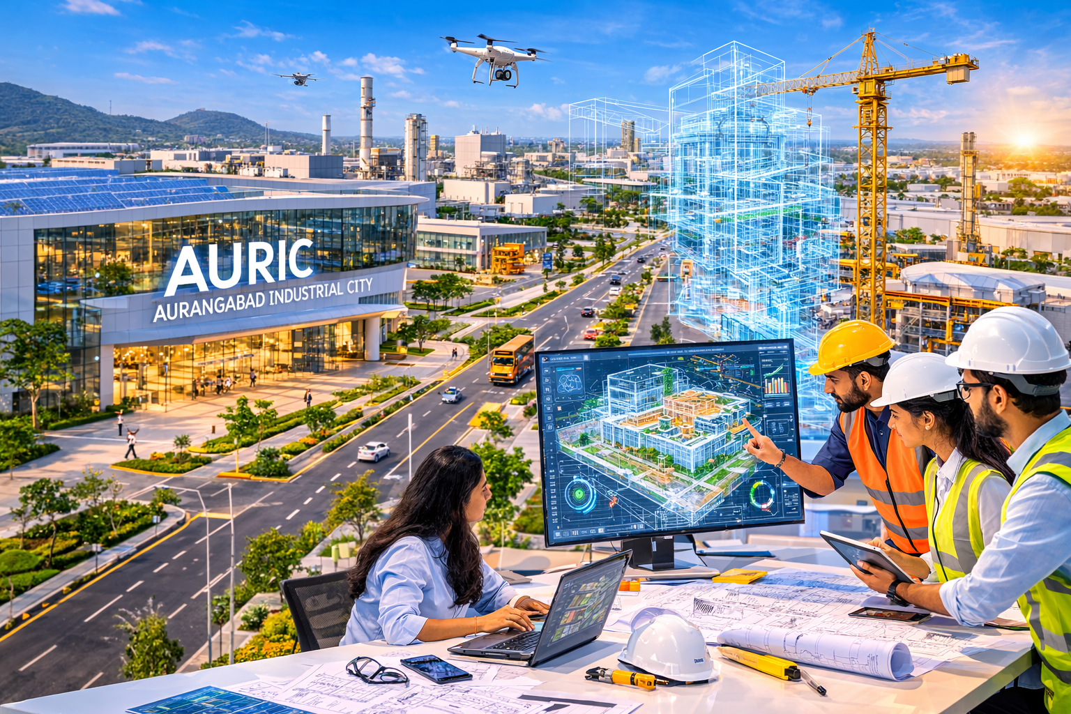 AURIC Industrial City Used BIM to Build India's Smartest Factory Zone 